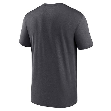 Men's Nike Anthracite Ohio State Buckeyes Primetime Legend Alternate Logo T-Shirt