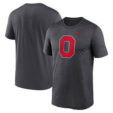 Men's Nike Anthracite Ohio State Buckeyes Primetime Legend Alternate Logo T-Shirt