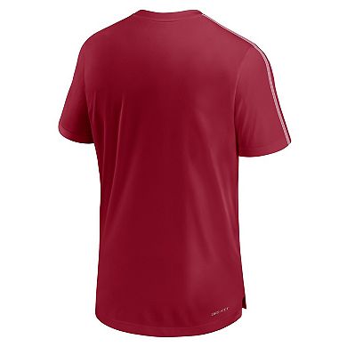 Men's Nike Crimson Alabama Crimson Tide 2024 Sideline Coach Performance Top