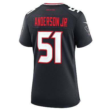 Women's Nike Will Anderson Jr. Navy Houston Texans Game Jersey