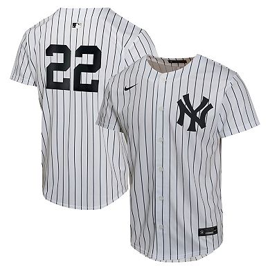 Youth Nike Juan Soto White New York Yankees Home Game Player Jersey
