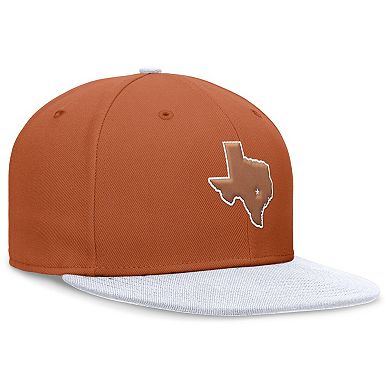 Men's Nike Texas Orange/White Texas Longhorns Performance Fitted Hat