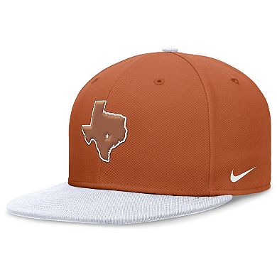 Men's Nike Texas Orange/White Texas Longhorns Performance Fitted Hat