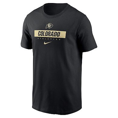 Men's Nike Black Colorado Buffaloes 2024 Sideline Team Issue Performance T-Shirt