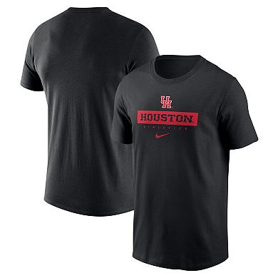 Men's Nike Black Houston Cougars 2024 Sideline Team Issue Performance T-Shirt