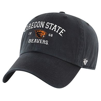 Men's '47 Charcoal Oregon State Beavers Clean Up Adjustable Hat