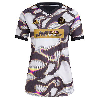 Women's adidas Black Houston Dynamo FC 2024 Pride Pre-Match Top