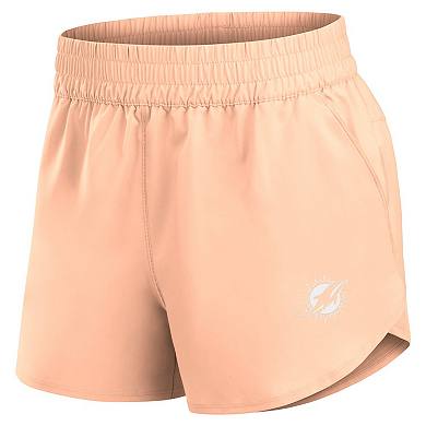 Women's Fanatics Orange Miami Dolphins Front Office Woven Shorts