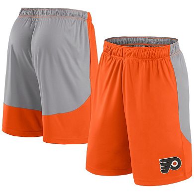Men's Fanatics Orange Philadelphia Flyers Go Hard Shorts
