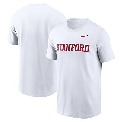 Men's Nike White Stanford Cardinal Primetime Evergreen Wordmark T-Shirt
