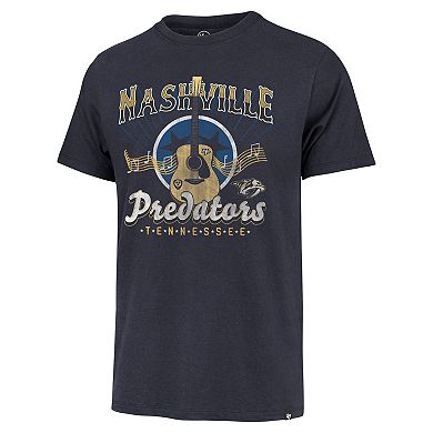 Men's '47 Navy Nashville Predators Regional Localized Franklin T-Shirt