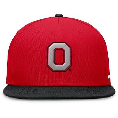Men's Nike Scarlet/Black Ohio State Buckeyes Performance Fitted Hat