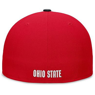 Men's Nike Scarlet/Black Ohio State Buckeyes Performance Fitted Hat