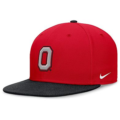 Men's Nike Scarlet/Black Ohio State Buckeyes Performance Fitted Hat