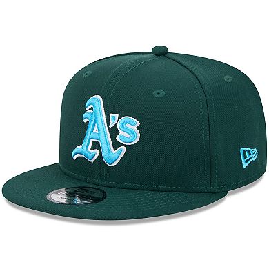 Men's New Era Green Oakland Athletics 2024 Father's Day 9FIFTY Snapback Hat