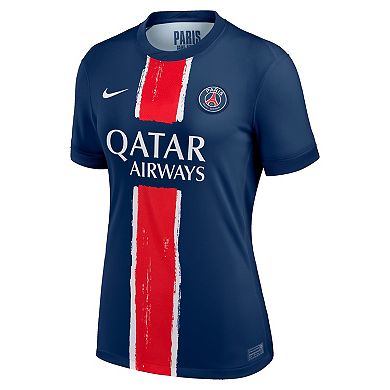 Women's Nike  Navy Paris Saint-Germain 2024/25 Home Replica Jersey