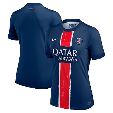 Women's Nike  Navy Paris Saint-Germain 2024/25 Home Replica Jersey