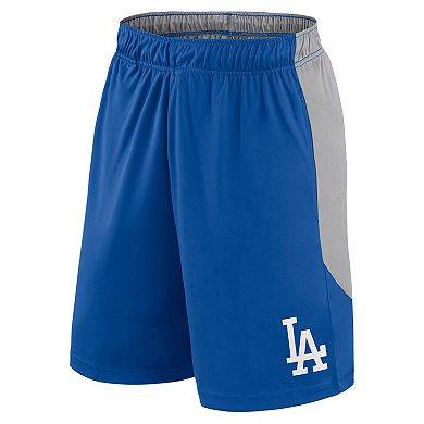 Men's Fanatics Royal/Gray Los Angeles Dodgers Go Hard Shorts