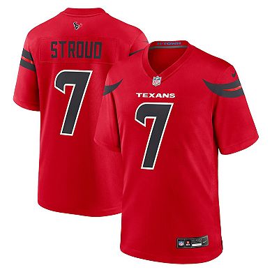 Men's Nike C.J. Stroud Red Houston Texans Alternate Game Jersey
