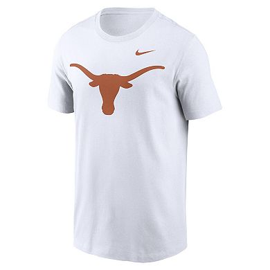 Men's Nike White Texas Longhorns Primetime Evergreen Logo T-Shirt