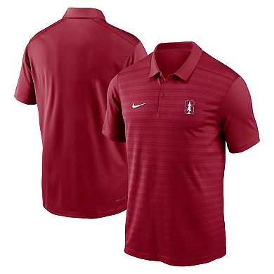 Men's Nike Cardinal Stanford Cardinal 2024 Early Season Coaches Sideline Performance Polo