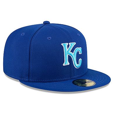 Men's New Era Royal Kansas City Royals 2024 Father's Day 59FIFTY Fitted Hat