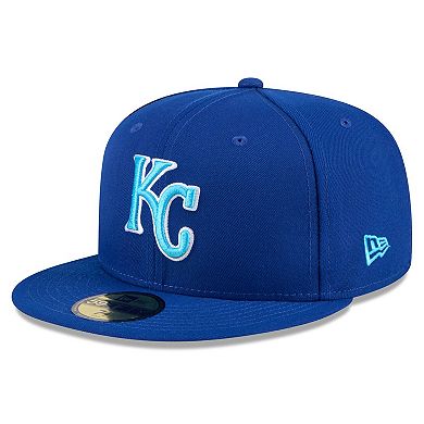 Men's New Era Royal Kansas City Royals 2024 Father's Day 59FIFTY Fitted Hat