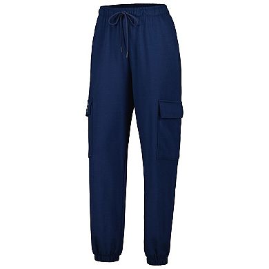 Women's Lusso Navy Notre Dame Fighting Irish Mellie Cargo Pants