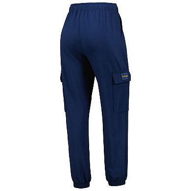 Women's Lusso Navy Notre Dame Fighting Irish Mellie Cargo Pants