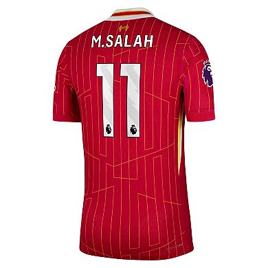Men's Nike Mohamed Salah Red Liverpool 2024/25 Home Authentic Player Jersey