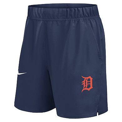 Men's Nike Navy Detroit Tigers Woven Victory Performance Shorts