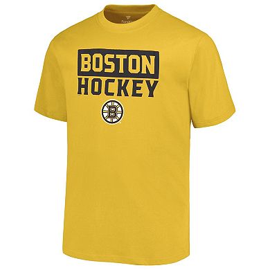 Men's Fanatics Boston Bruins Big & Tall 2-Pack T-Shirt Set