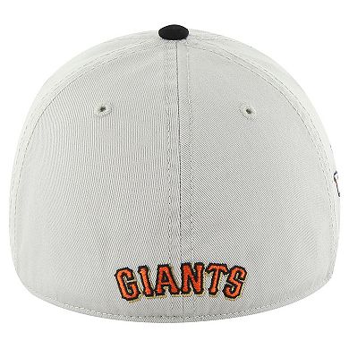 Men's '47 Gray/Black San Francisco Giants Sure Shot Classic Franchise Fitted Hat