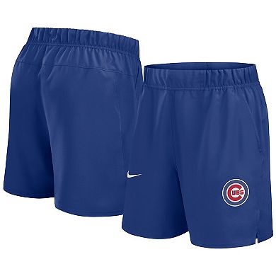 Men's Nike Royal Chicago Cubs Woven Victory Performance Shorts