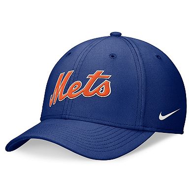 Men's Nike Royal New York Mets Primetime Performance SwooshFlex Hat
