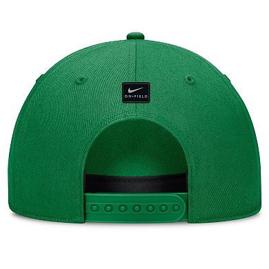 Unisex Nike Green Oregon Ducks 2024 Sideline Rise Adjustable Hat