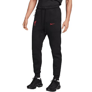 Men's Nike Black Liverpool 2024/25 Tech Fleece Jogger Pants