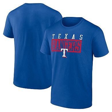 Men's Fanatics Royal Texas Rangers Hard To Beat T-Shirt