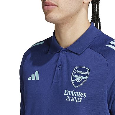 Men's adidas Blue Arsenal Tiro 24 Polo