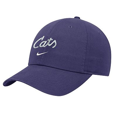 Men's Nike Purple Kansas State Wildcats 2024 Sideline Club Adjustable Hat