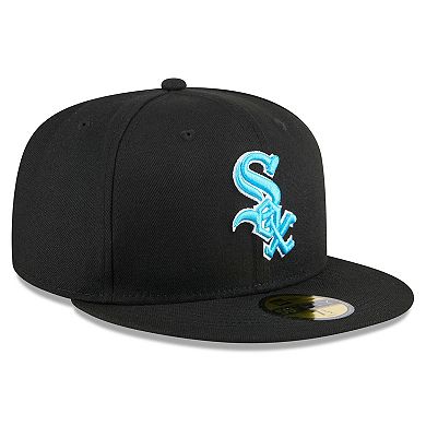 Men's New Era Black Chicago White Sox 2024 Father's Day 59FIFTY Fitted Hat