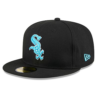 Men's New Era Black Chicago White Sox 2024 Father's Day 59FIFTY Fitted Hat