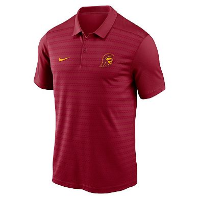 Men's Nike Cardinal USC Trojans 2024 Early Season Coaches Sideline Performance Polo