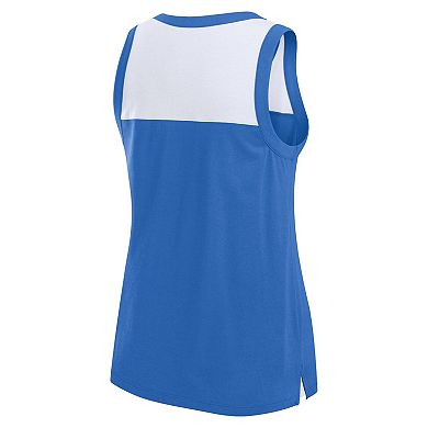 Women's Fanatics Powder Blue Los Angeles Chargers Sequin Tank Top