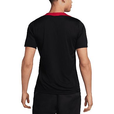 Men's Nike Black Liverpool 2024/25 Strike Performance Top