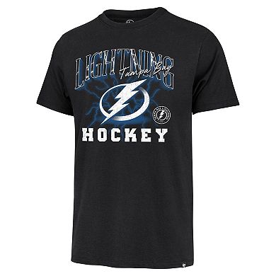 Men's '47 Black Tampa Bay Lightning Regional Localized Franklin T-Shirt