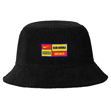 Men's Nike Black Club America Corduroy Bucket Hat