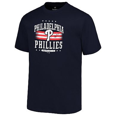 Men's Profile  Navy Philadelphia Phillies Big & Tall Americana T-Shirt