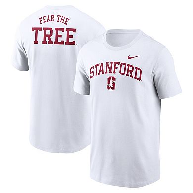 Men's Nike White Stanford Cardinal Blitz 2-Hit T-Shirt