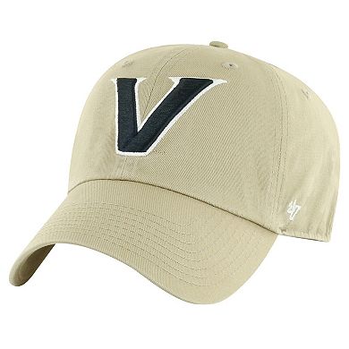 Men's '47 Khaki Vanderbilt Commodores Clean Up Adjustable Hat